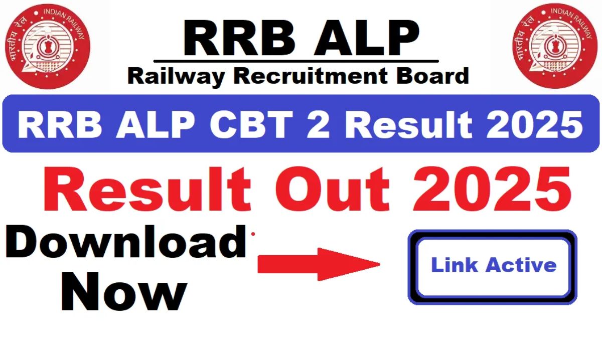 RRB ALP CBT 2 Result 2025