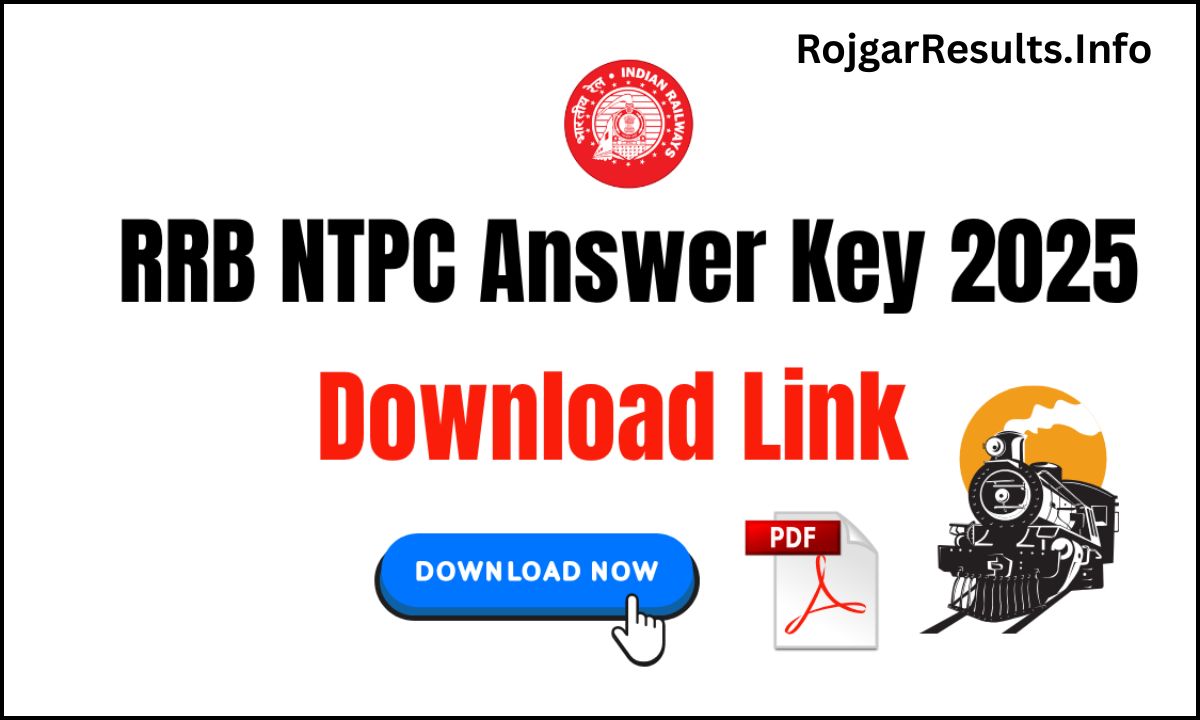 RRB NTPC Graduate Level Answer Key 2025